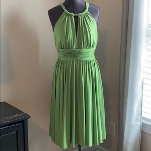 Green dancing dress